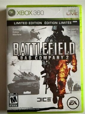 Battlefield: Bad Company 2 Limited Edition (Xbox 360) - White & Orange